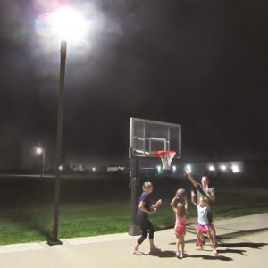 Court Vision Solar Powered Court Light System