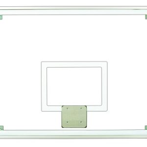 Traditional 48 inch tall Tempered Glass Backboard